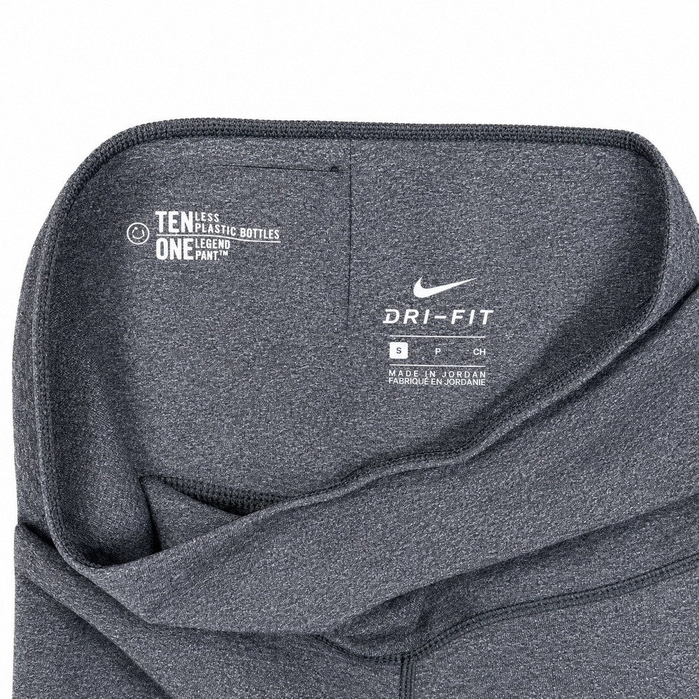 Nike Dri-FIT One Legend Leggings Womens Small Gray High Rise 7/8 Workout Yoga - Picture 6 of 7